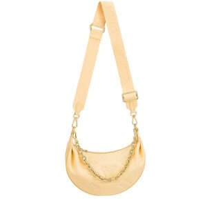 Louis Vuitton Over The Moon Loop Bubblegram Yellow Chain Crossbody Shoulder Bag